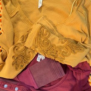 Free People Tops - FREE PEOPLE THERMAL LOT Free People Tops - FREE PEOPLE THERMAL LOT